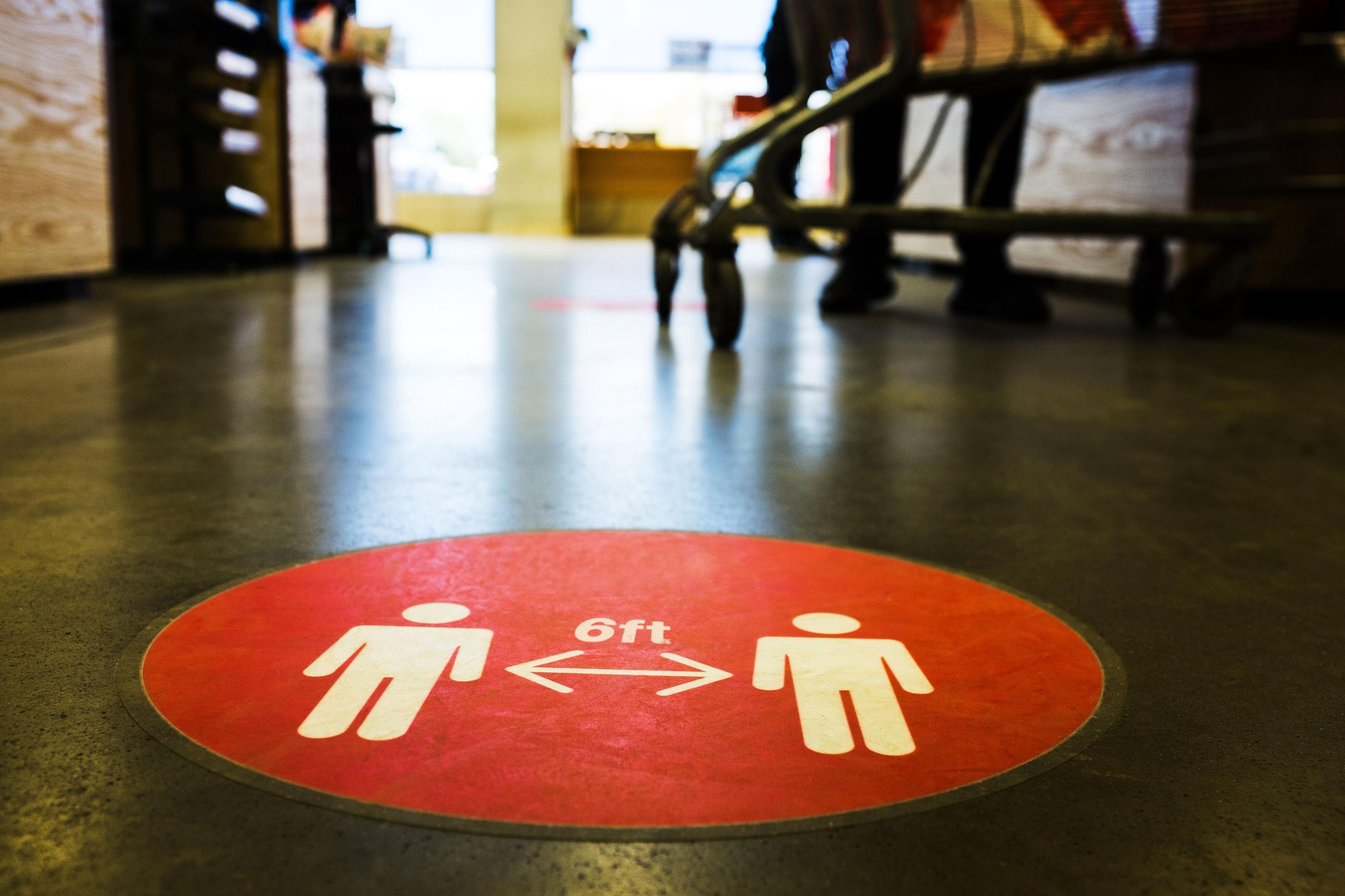 Creative Ways to Use Floor Decals in McKinney Retail Stores