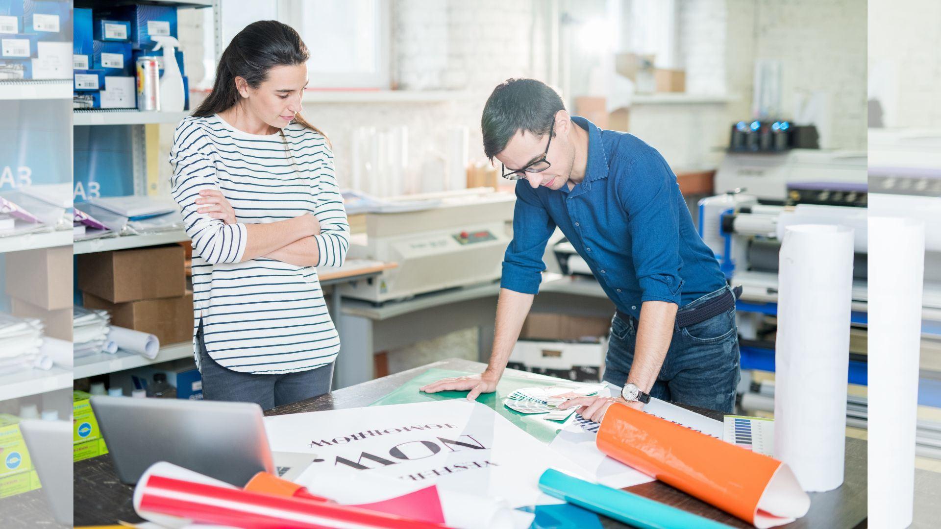 Posters and Catalogs That Support Your Q1 Projects