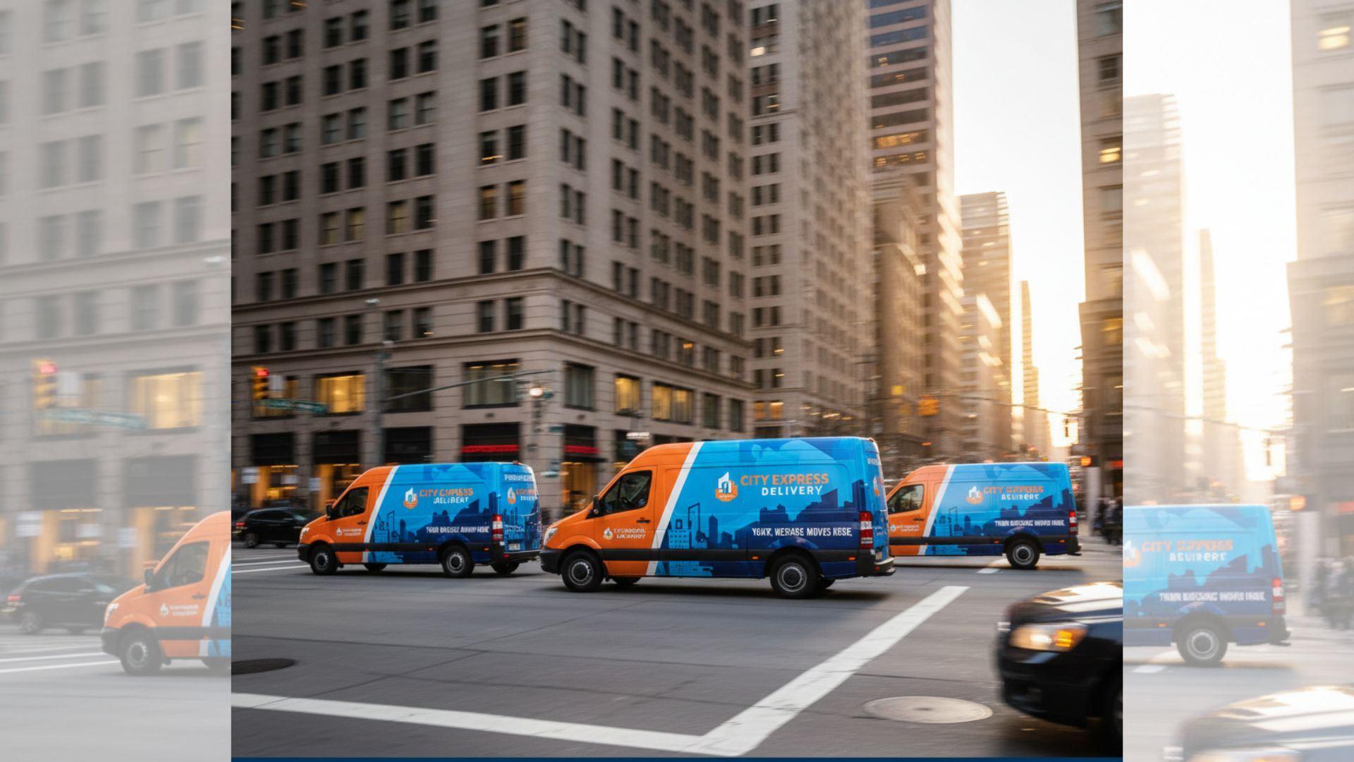 Why Courier Vehicles Offer Prime Advertising Space