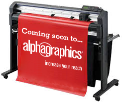 Coming Soon to AlphaGraphics: Plotter Cutter