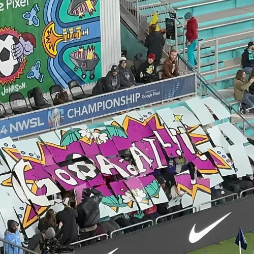 How Event Signage Brought the 2024 NWSL Championship To Life