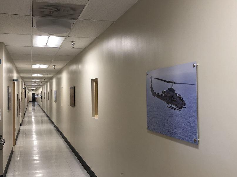 Aluminum Metal Print with Stand-offs