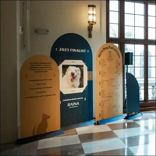 Our Three Biggest Event Makeovers Boiled Down to Three Signage Tactics