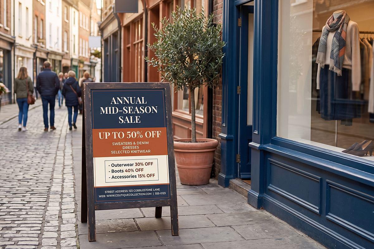 Benefits of Sidewalk Signs