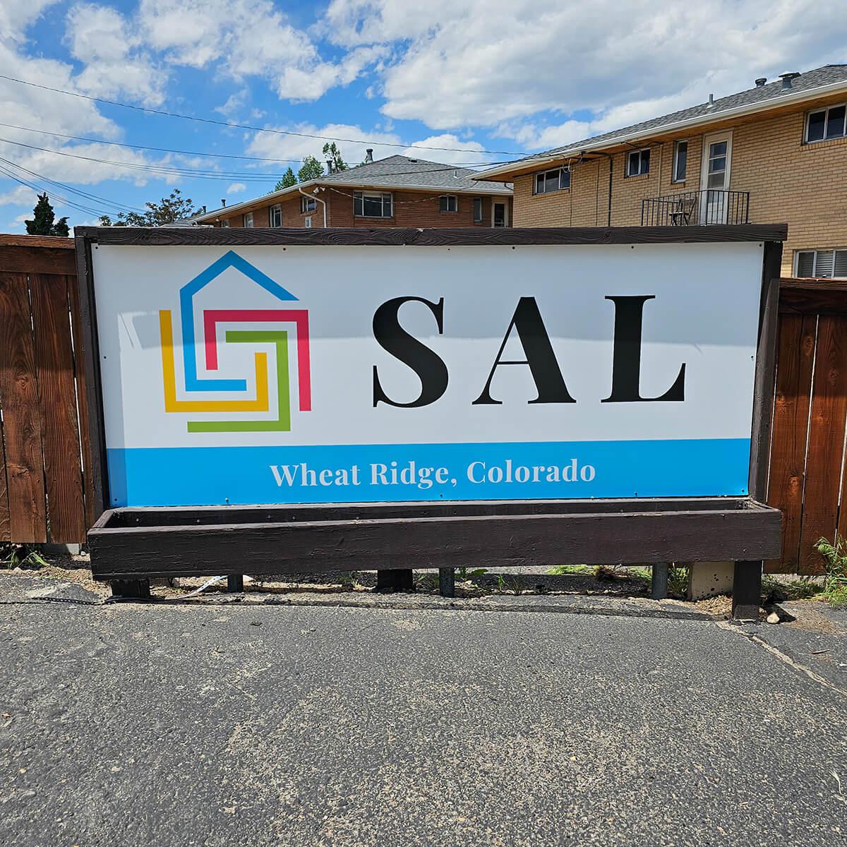 Apartment Complex Outdoor Signage Arvada