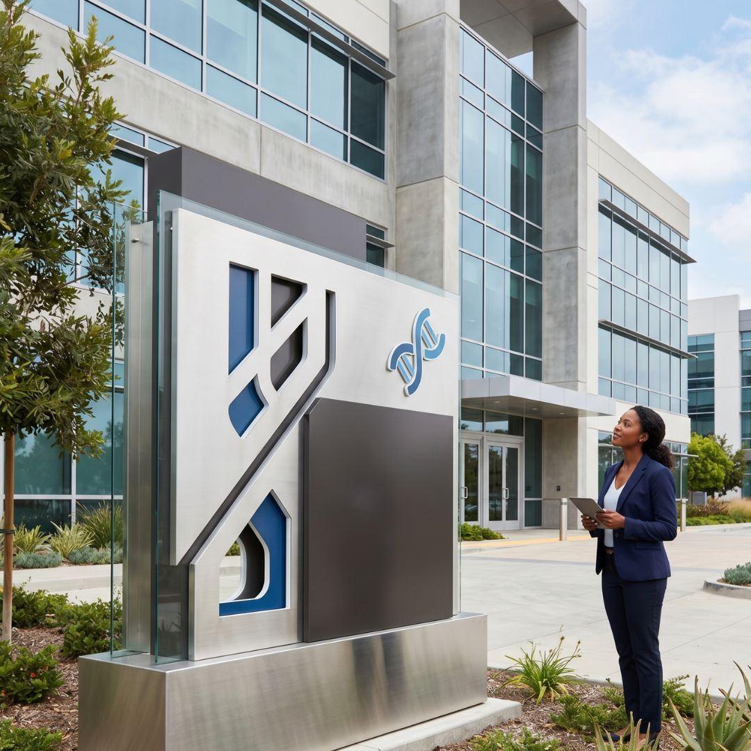Architectural & Building Signage for the Modern Laboratory and Office | AlphaGraphics San Diego