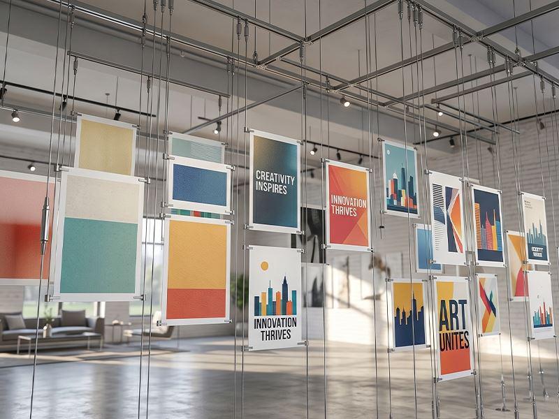 Art gallery display