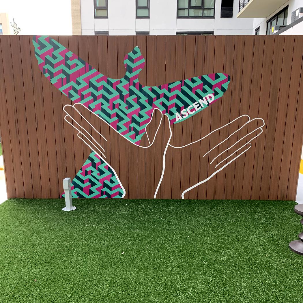 Vinyl on Wood Fencing