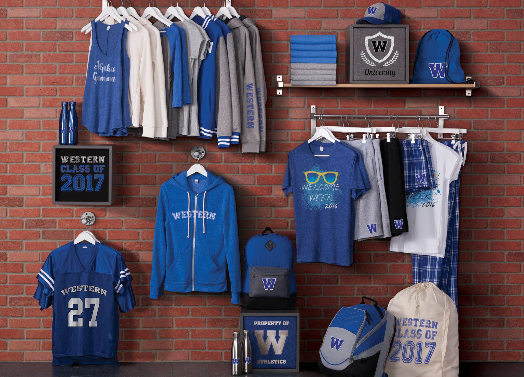 Custom apparel example