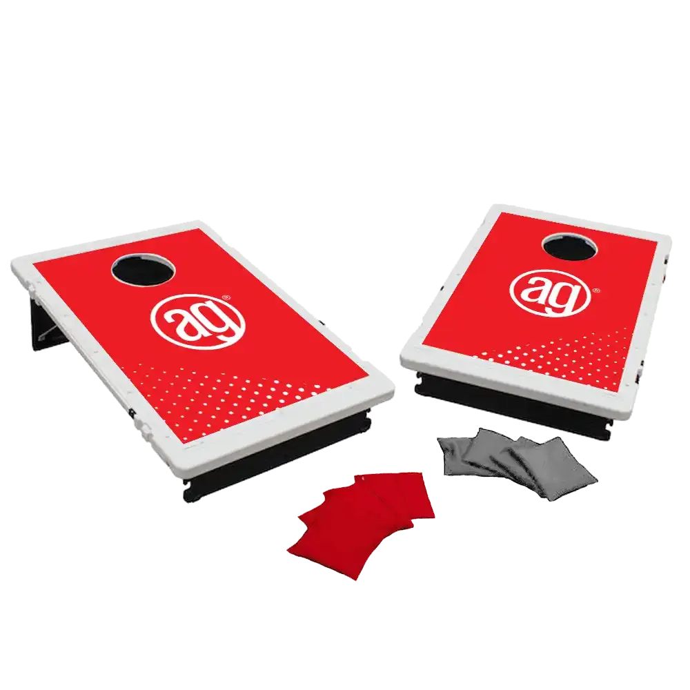 Bag Toss game boards with bean bags