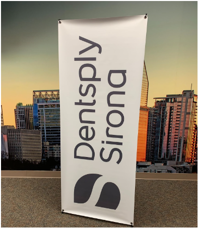Finishing Options for Trade Show Hanging Banner