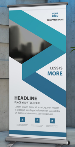 Retractable, Pop-Up Banner is Powerful Marketing Tool for Your Company