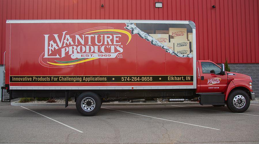 Custom Vinyl Wrap Case Study: LaVanture Box Truck Makeover
