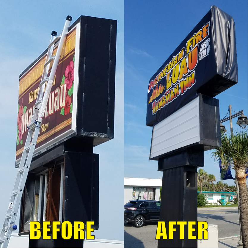 Before After