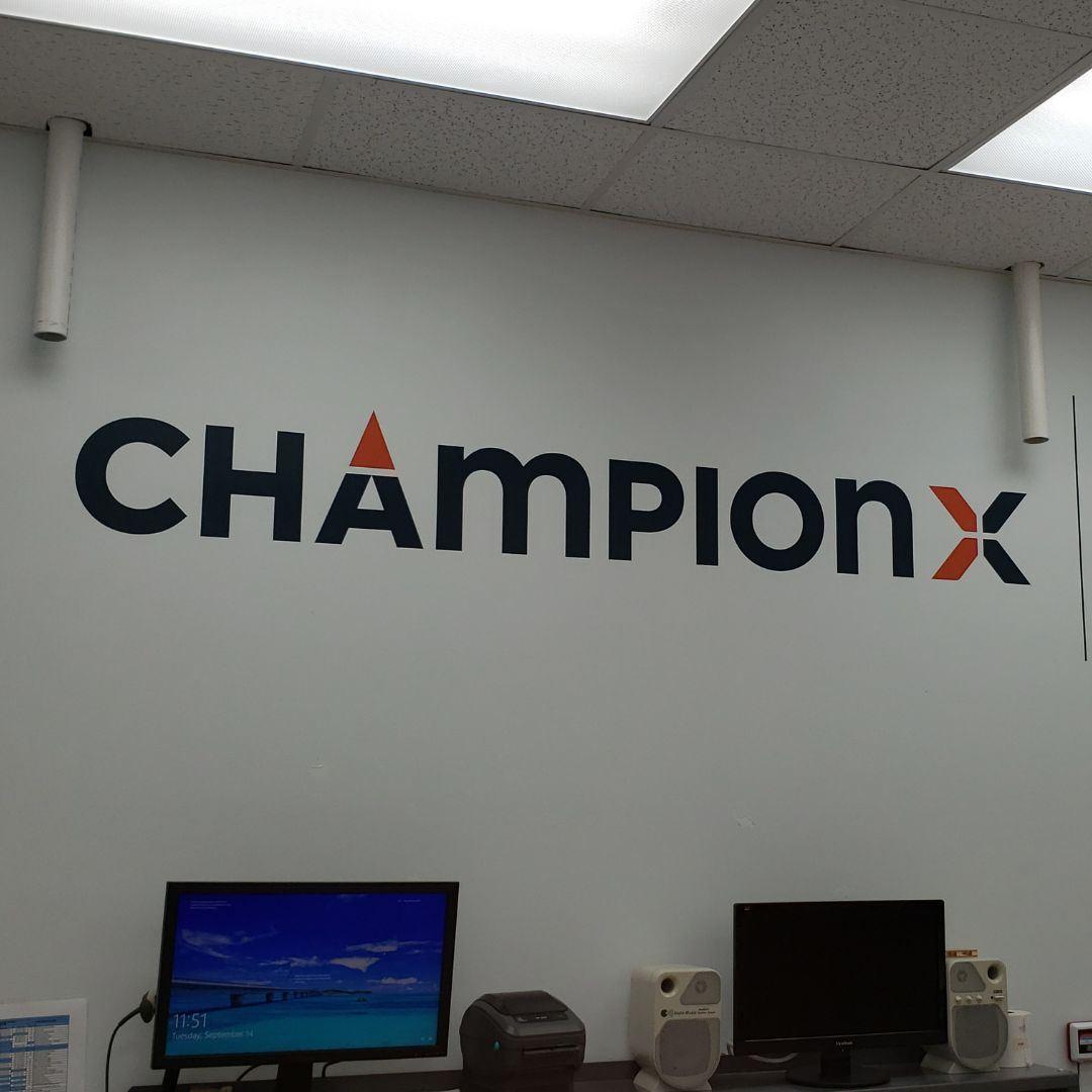 photo of interior signage