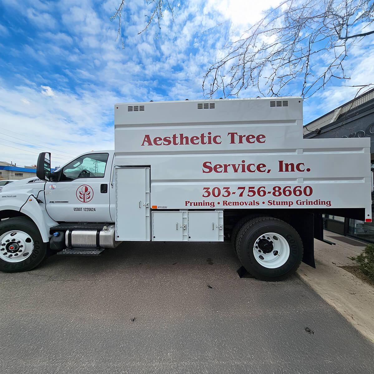 Tree Service Truck Vehicle Graphics