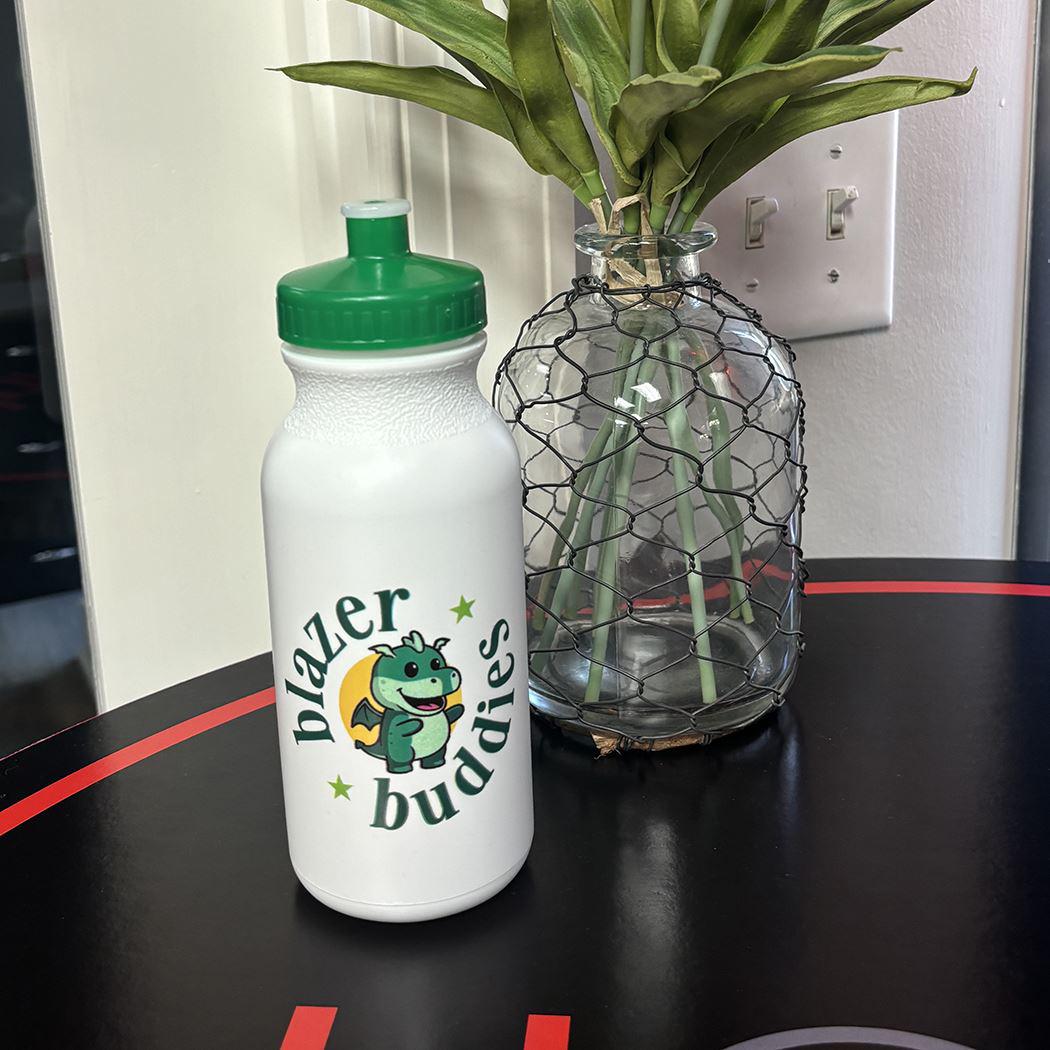 Blazer Buddies branded water bottle