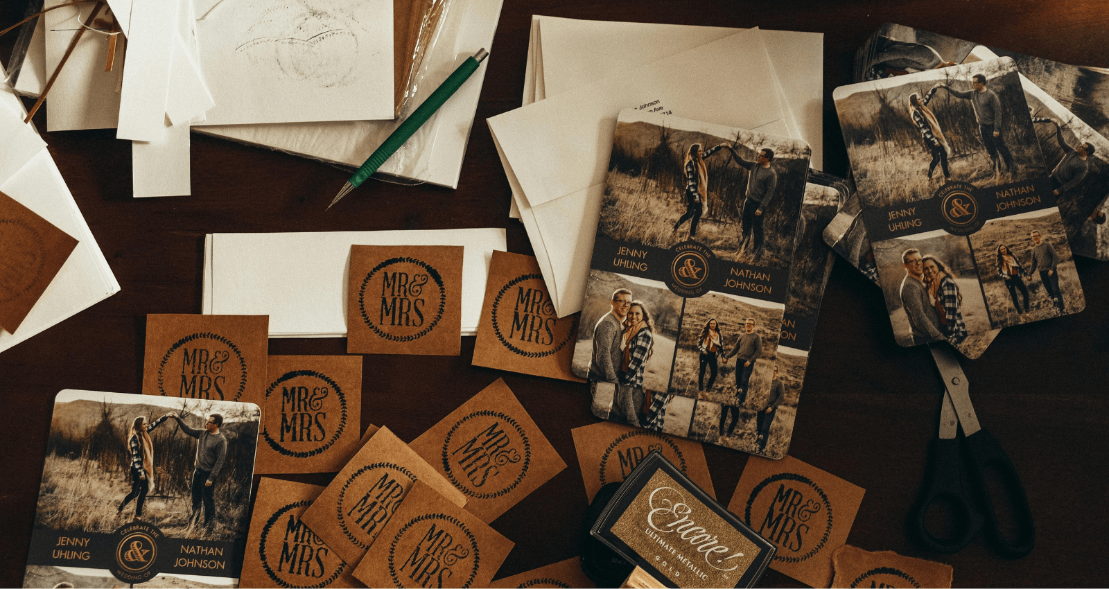 Eco-friendly wedding invitations