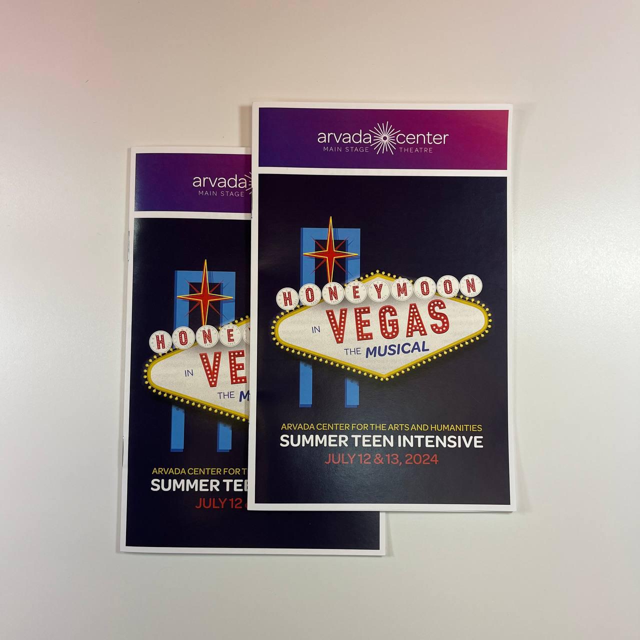 Custom 4-Page Folded Event Booklet