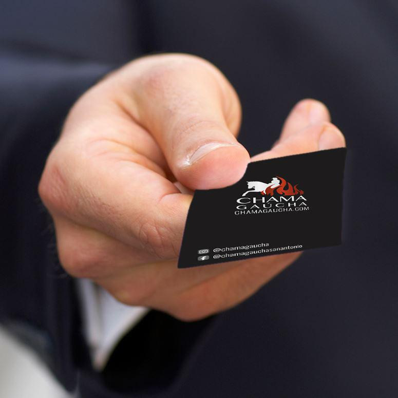 Business card finishes