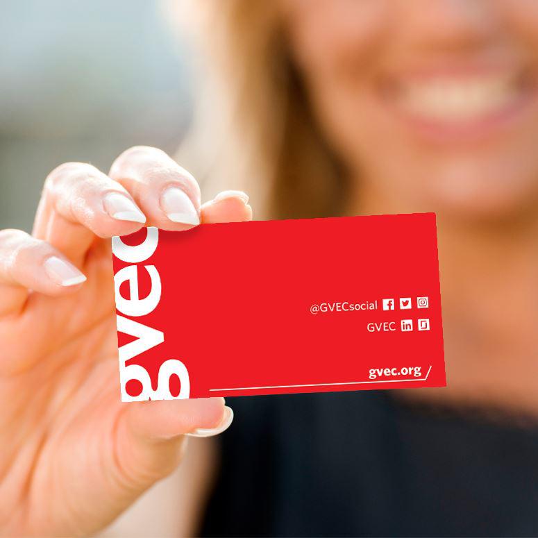 Business card style options
