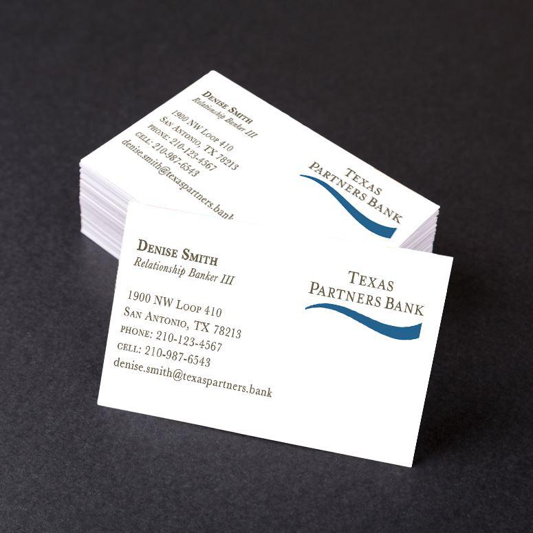 Business card material