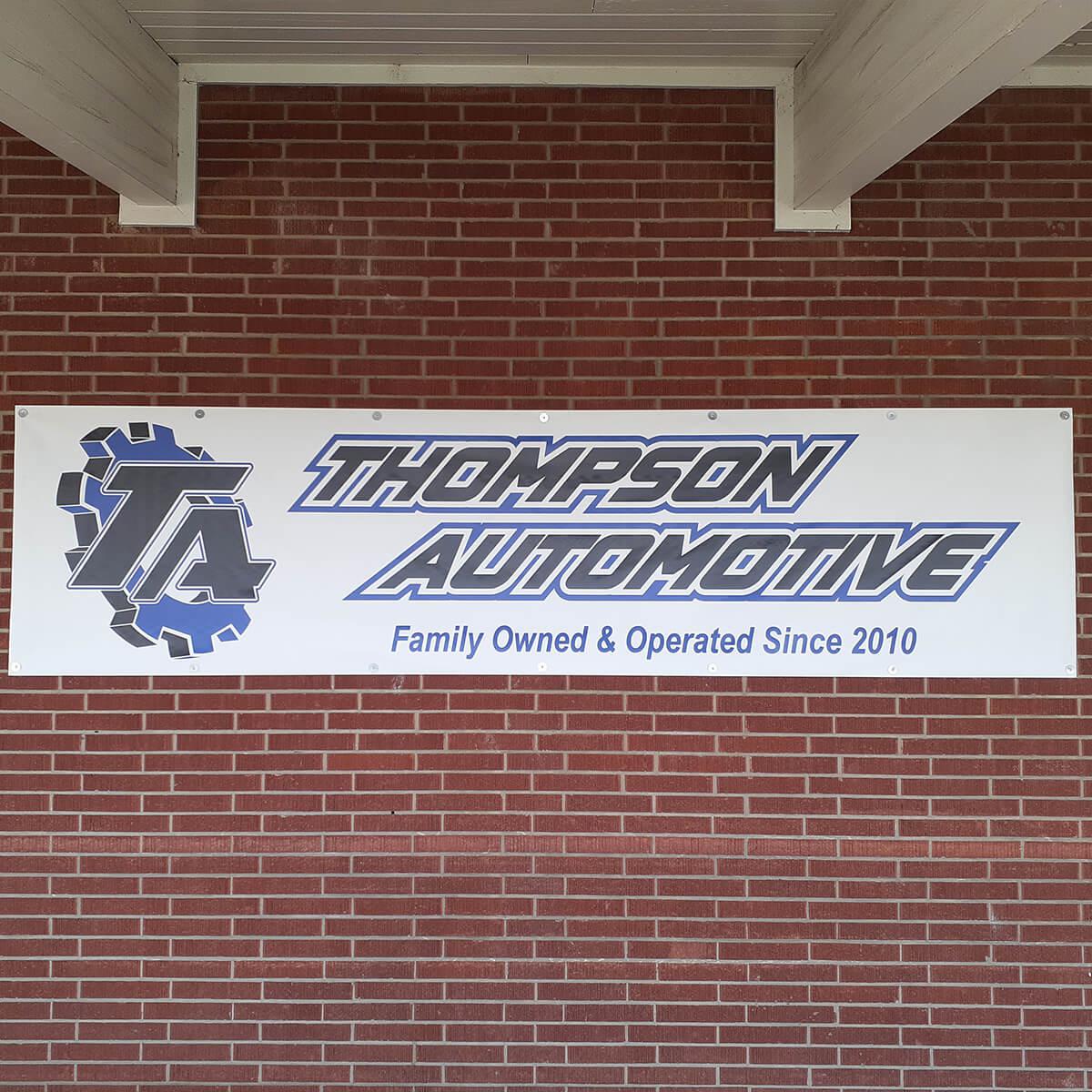 Custom Metal Frame Signage for Storefronts
