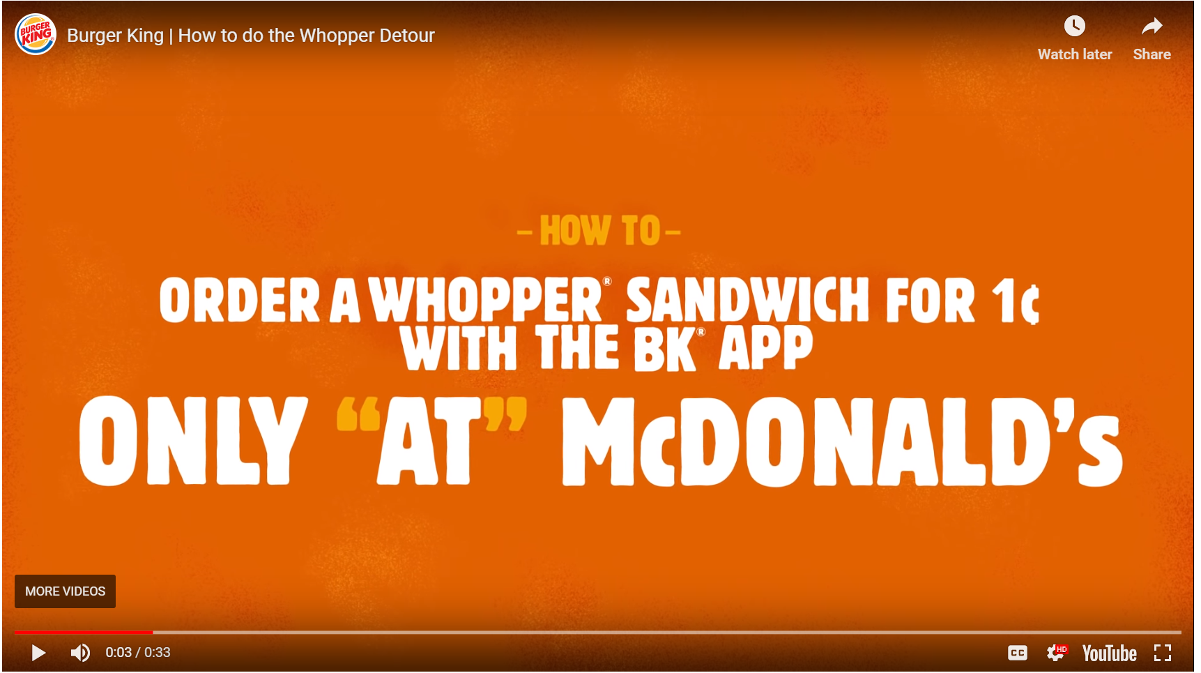 Burger King Geo-Fencing Promo - Brilliant!