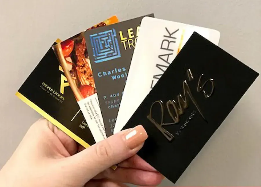 Business card printing at AlphaGraphics Marietta