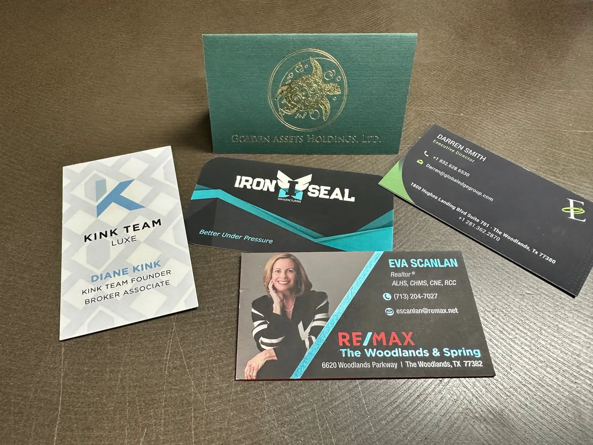 Business card printing at AlphaGraphics The Woodlands