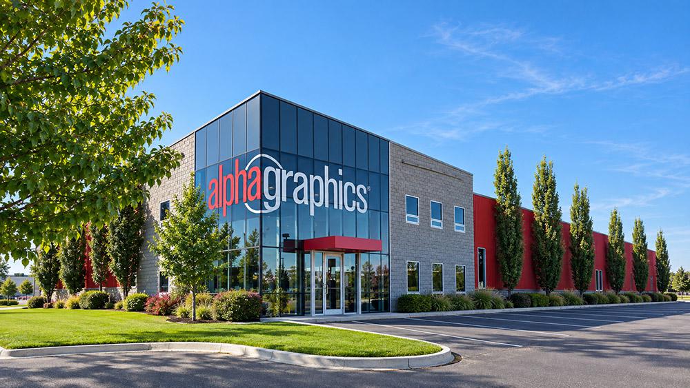 Alphagraphics store front