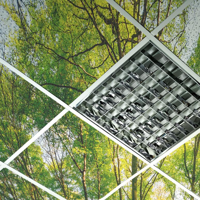 Ceiling tile package example