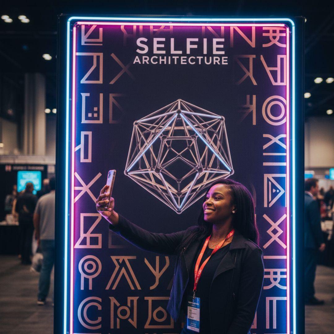 photo of trade show materials