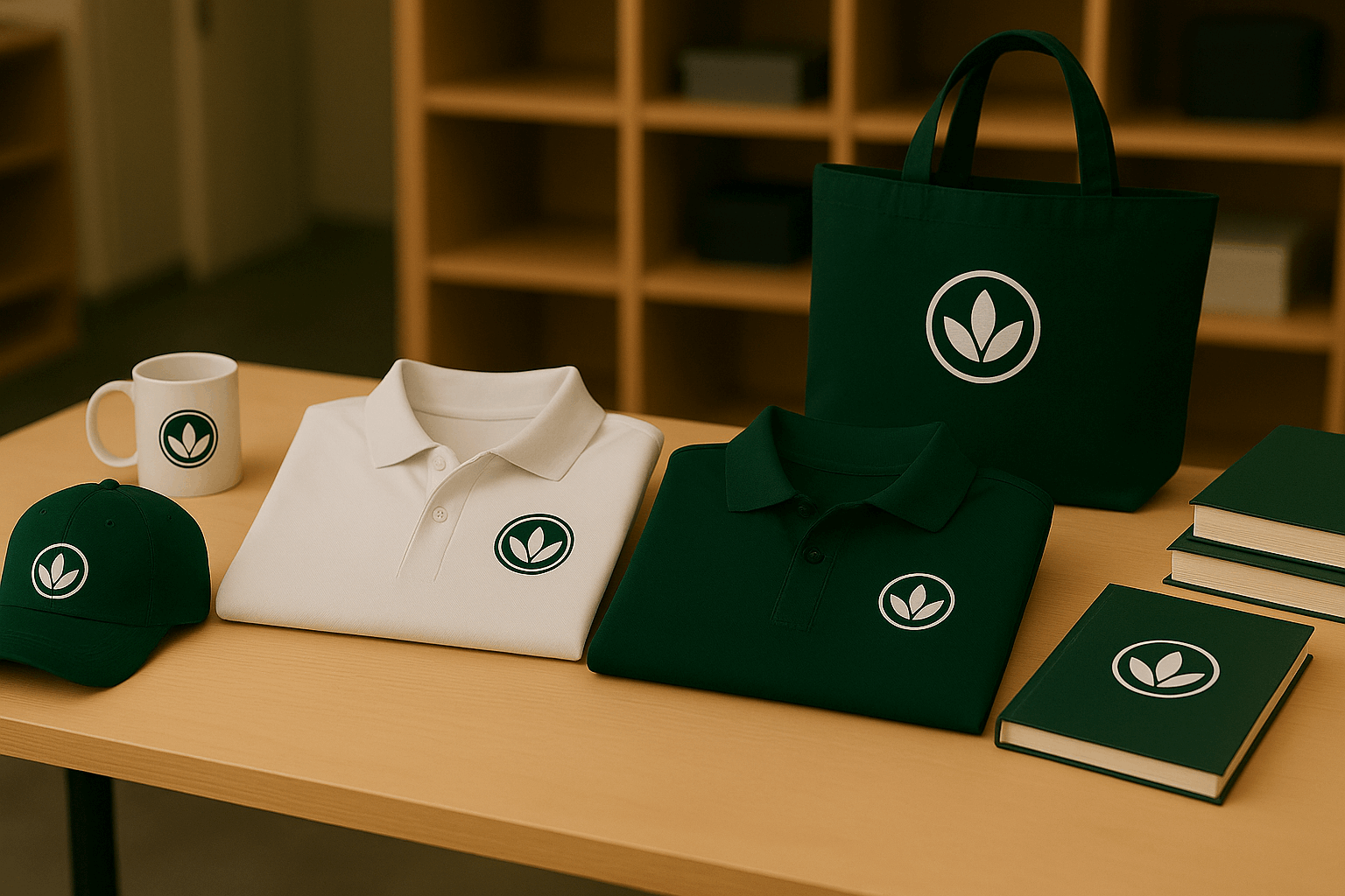 Corporate team embroidered uniforms
