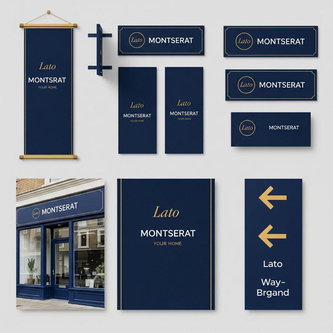 photo of business signage