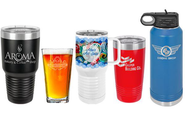 engraved cups