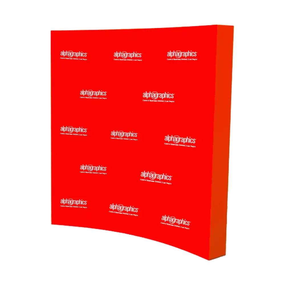 Curved Fabric Backdrop
