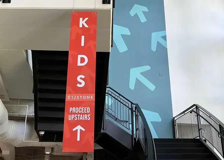Custom acrylic signs at AlphaGraphics Suwanee