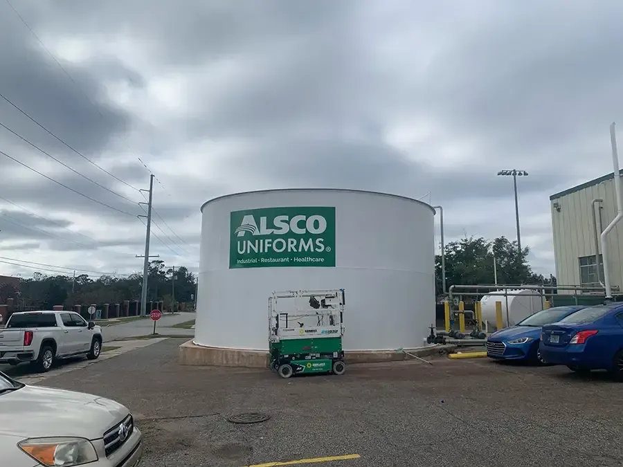 Custom building signs at AlphaGraphics Charleston