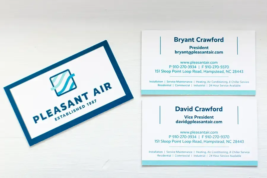 Custom business card design