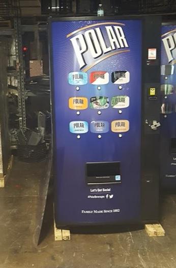 Custom fabricated Vending Machine Face