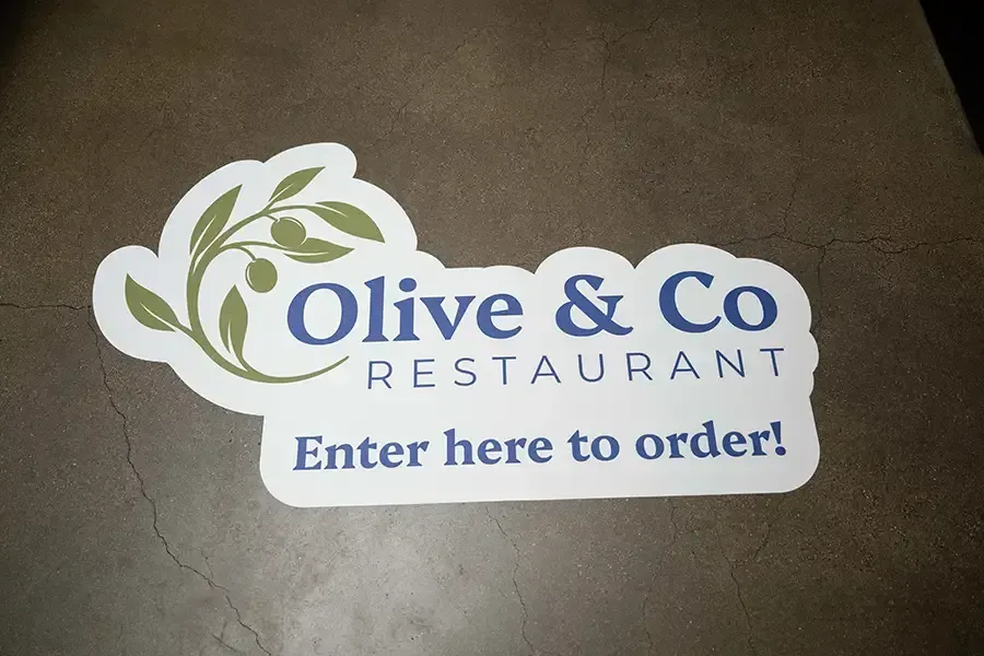 Put interior floor graphics to work for you