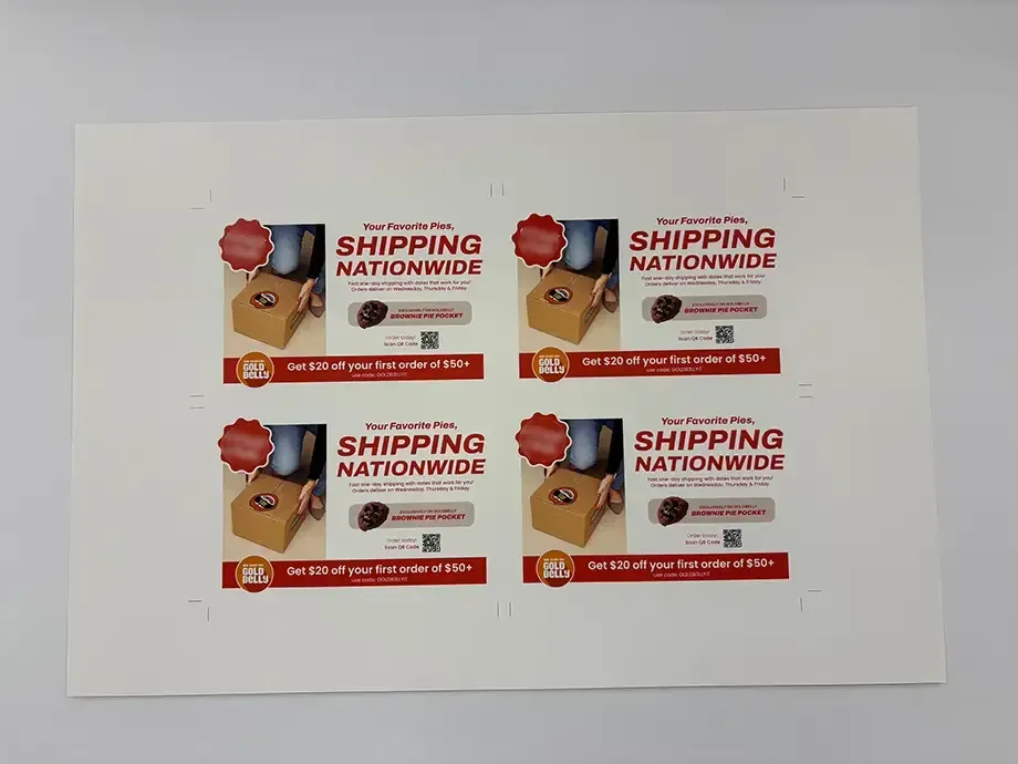 Custom flyer printing from AlphaGraphics West Jordan
