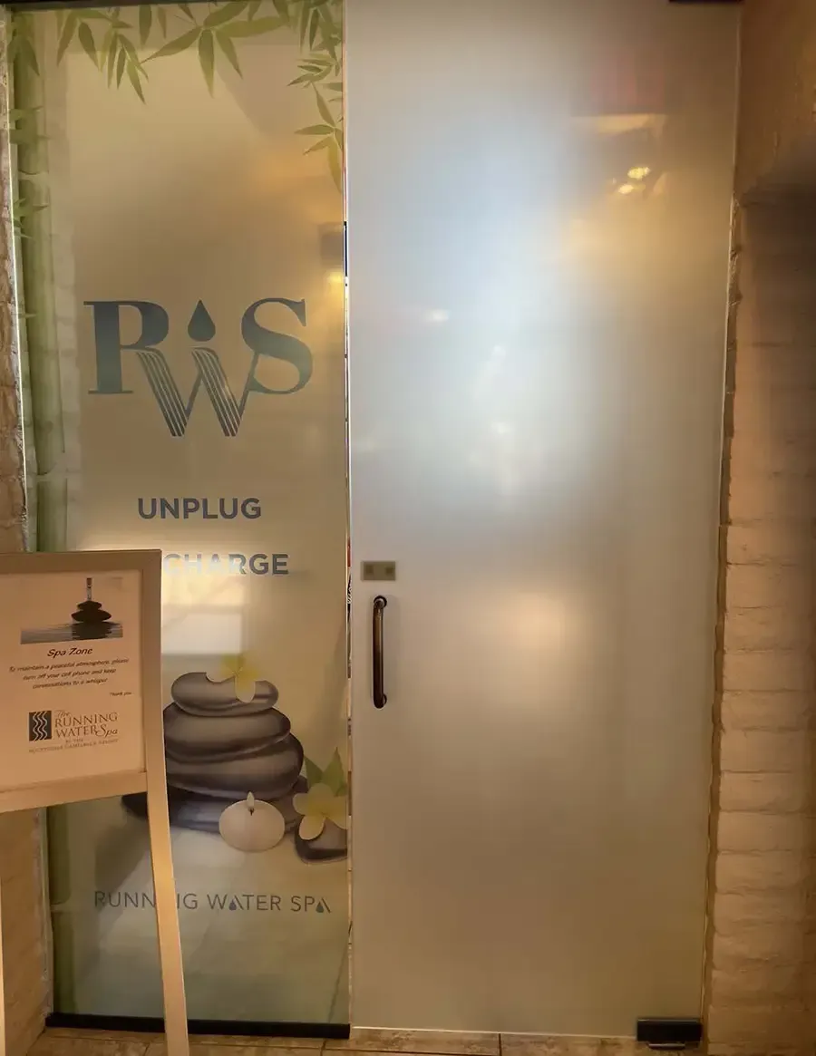 Custom frosted windows at AlphaGraphics Scottsdale Old Town