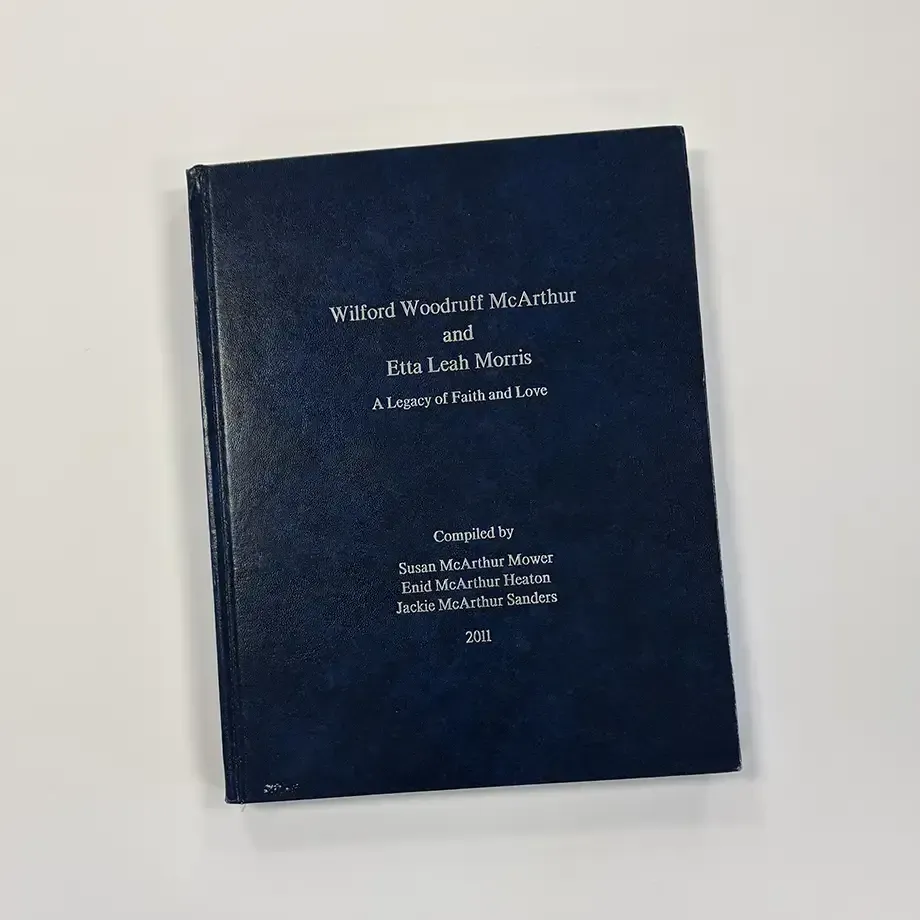 Custom hard bound book at AlphaGraphics West Jordan