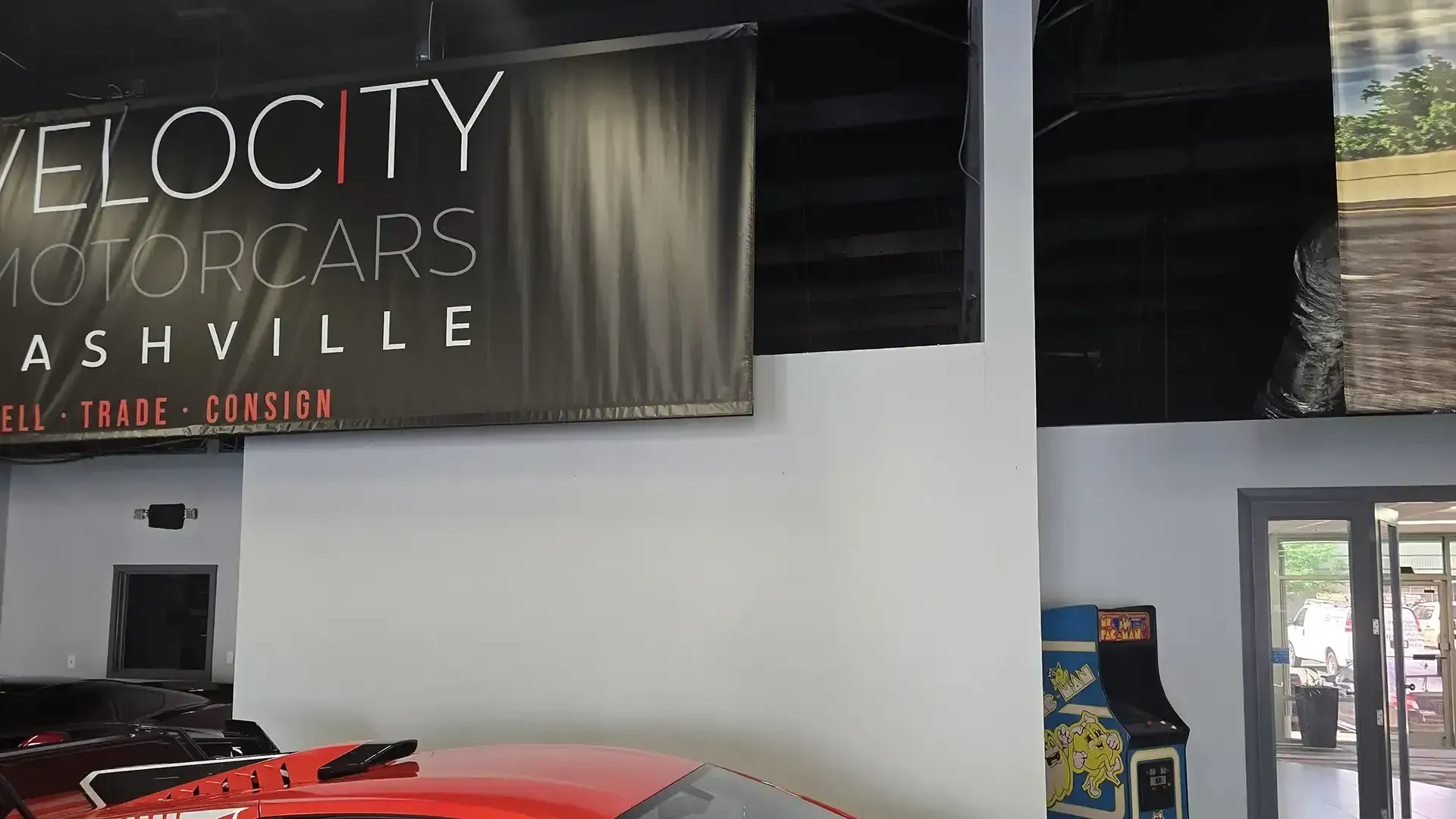 Custom large indoor banner printing at AlphaGraphics Franklin