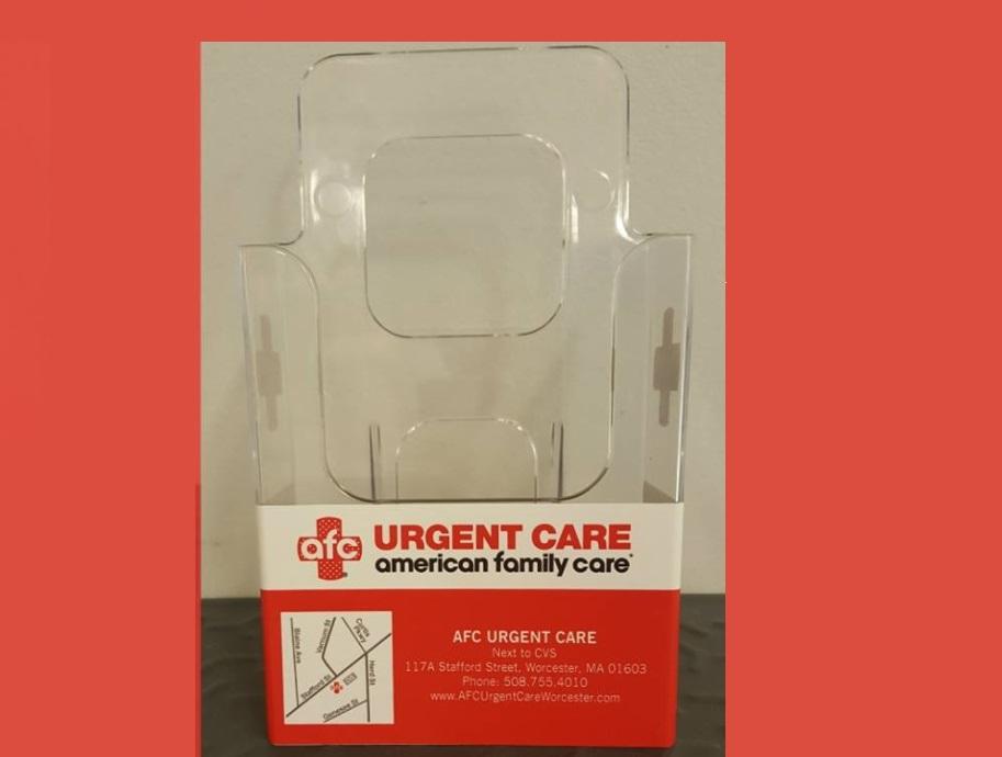 Custom prototype for brochure holder