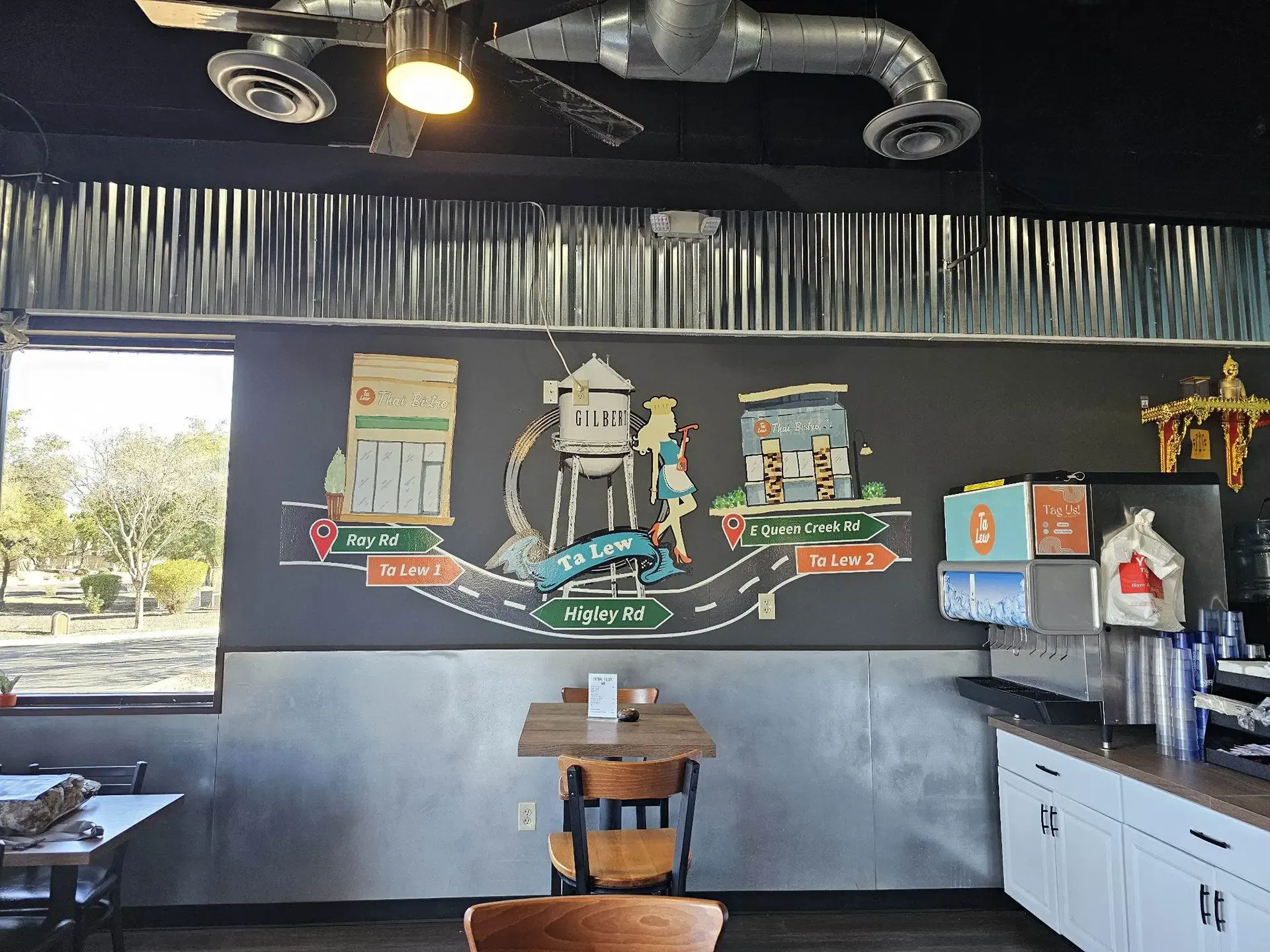 Custom restaurant signs at AlphaGraphics Gilbert