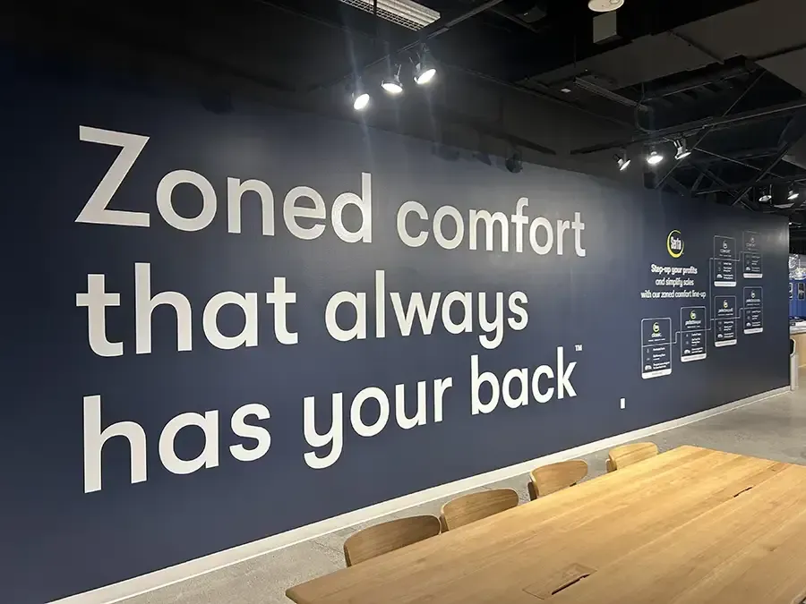 Custom wall graphics and signs