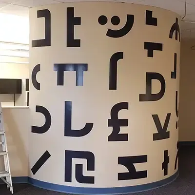 Custom wall graphics